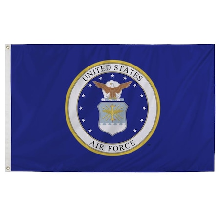 Valley Forge Valley Forge Air Force Military Flag 3 ft. W X 5 ft. L BTUSAF3